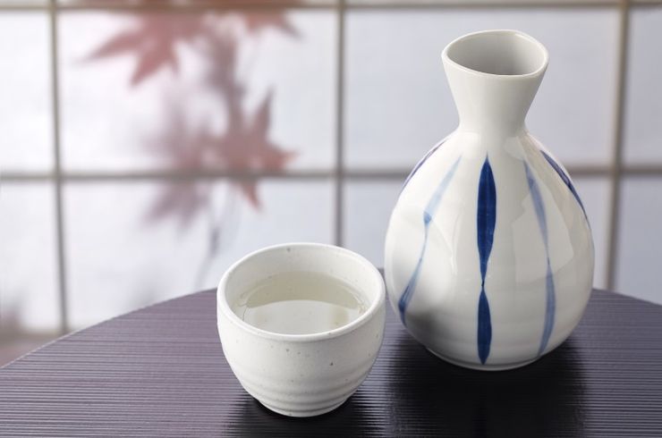 日本酒　純米超辛口春鹿（奈良）一合〜